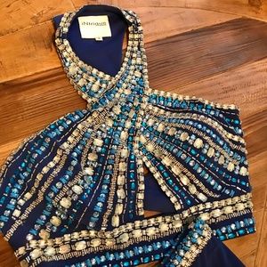 Gorgeous beaded prom dress!